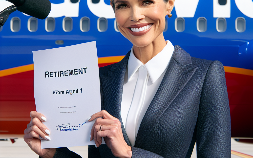 Southwest Airlines CFO Tammy Romo Announces Retirement Effective April 1