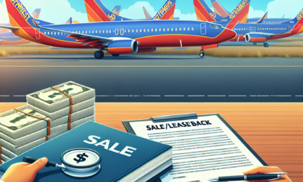 Southwest Airlines enters sale/leaseback deal for 36 jets