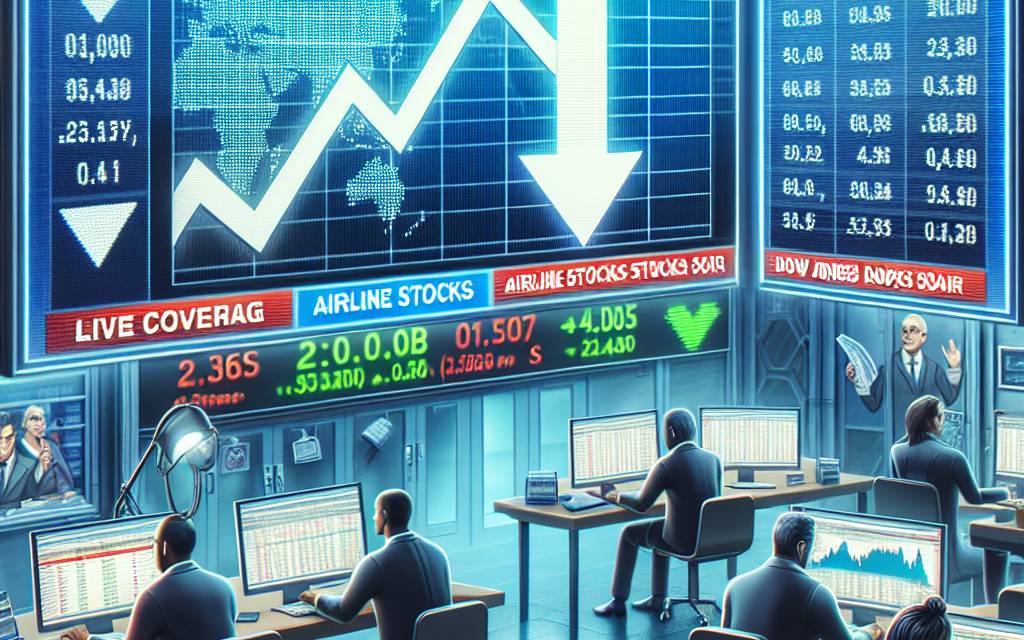 Stock Market Update: Dow Jones Drops 700 Points While Airline Stocks Soar (Live Coverage)