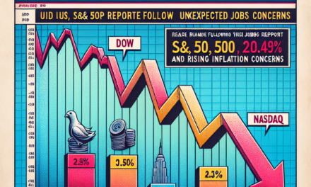 Stock Market Update: Dow, S&P 500, and Nasdaq Decline Following Unexpected Jobs Report and Rising Inflation Concerns