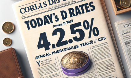 Today’s CD Rates: January 11, 2025 – Top Account Offers 4.25% APY