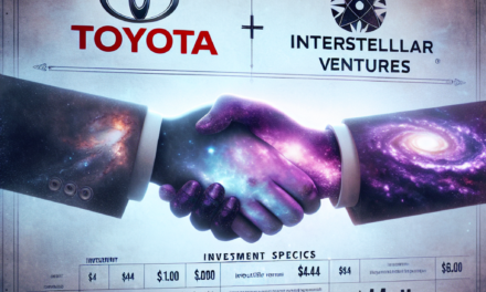 Toyota Commits $44 Million to Interstellar Ventures