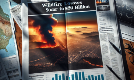 US Insurers Face Setback as Los Angeles Wildfire Losses Soar to $20 Billion