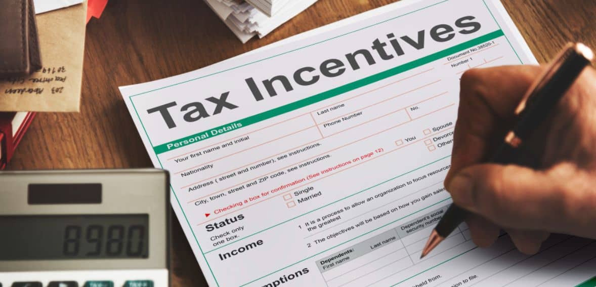 Tax incentives