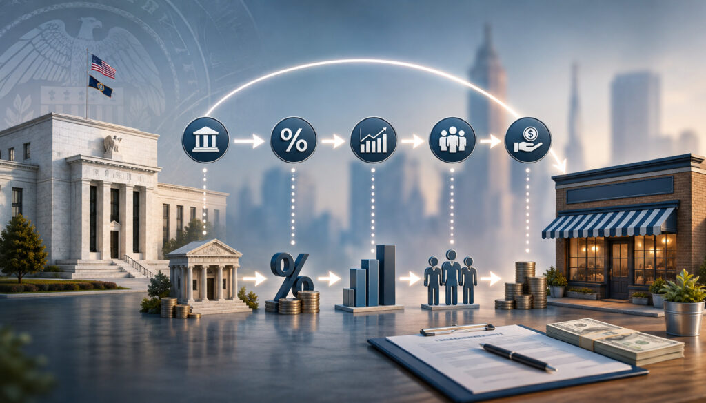 Fed policy impact on small-business loans and interest rates