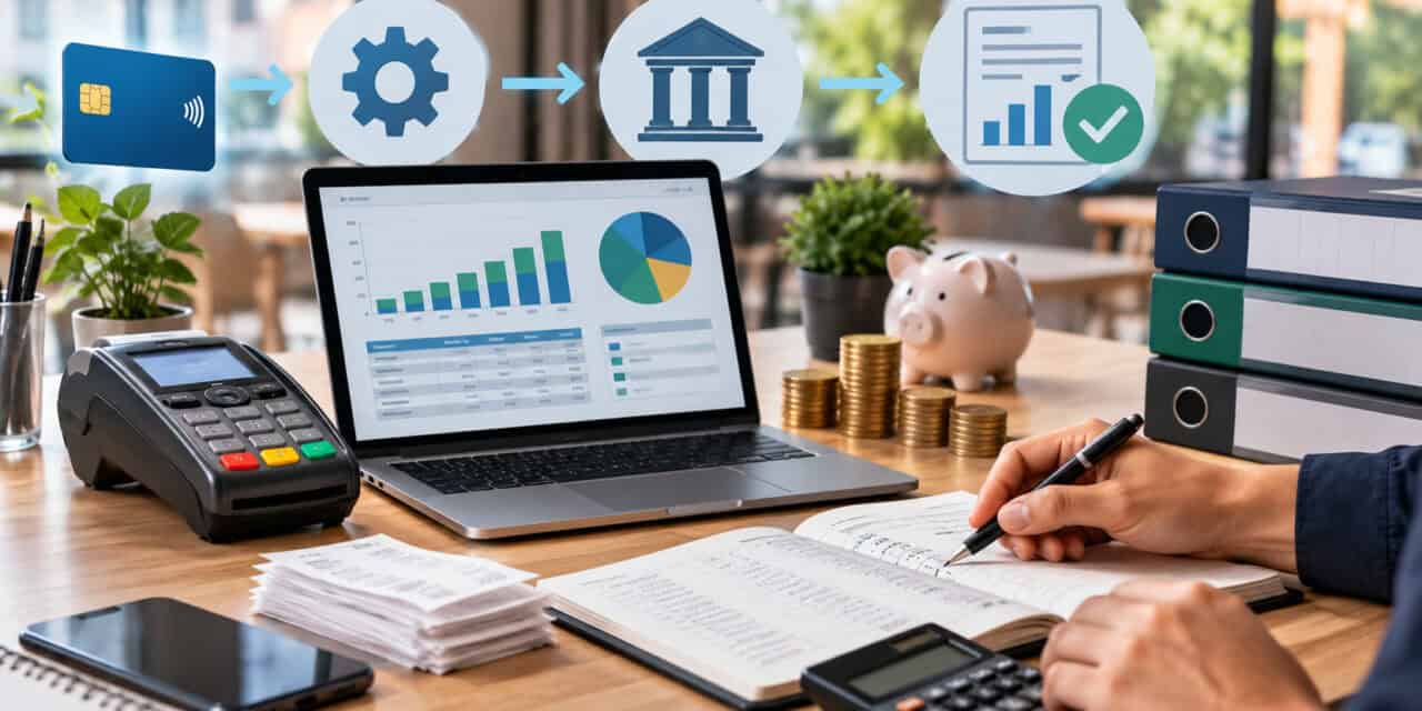Booking Card Processing Fees the Right Way: Gross vs Net Deposits, GL Mapping, and Month-End Tie-Outs